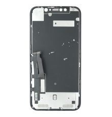 Дисплей iPhone XR (LG) з сенсором та рамкою black (Original Used) PLS-00-00105189