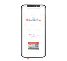 Скло дисплея iPhone 12 з OCA black (Musttby) PLS-00-00123704