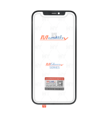 Скло дисплея iPhone 12 з OCA black (Musttby) PLS-00-00123704