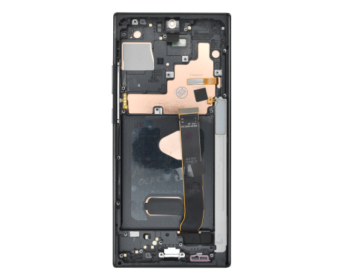 Дисплей Samsung N985 Galaxy Note 20 Ultra з сенсором та рамкою black (OLED) (Small size) PLS-00-00115546