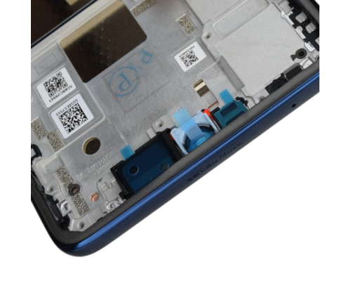 Дисплей Motorola XT2505 Moto Edge 60 з сенсором та рамкою blue (Original) PLS-00-00142739