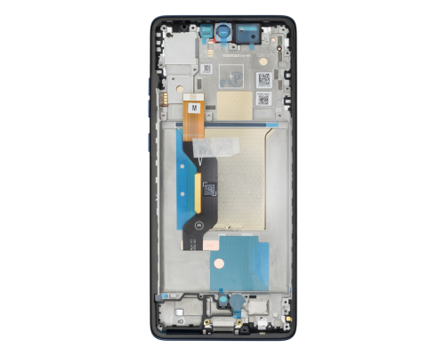 Дисплей Motorola XT2505 Moto Edge 60 з сенсором та рамкою blue (Original) PLS-00-00142739