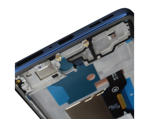 Дисплей Motorola XT2505 Moto Edge 60 з сенсором та рамкою blue (Original) PLS-00-00142739