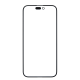 Скло дисплея iPhone 15 Plus black (Original China) PLS-00-00110119