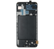 Дисплей Samsung A705 Galaxy A70 (2019) з сенсором та рамкою black (Original Refurbished) PLS-00-00059686