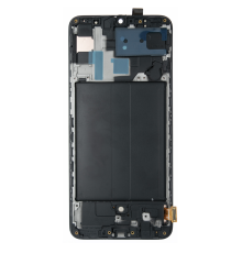 Дисплей Samsung A705 Galaxy A70 (2019) з сенсором та рамкою black (Original Refurbished) PLS-00-00059686