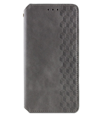 Чохол-книжка Leather Cubic Samsung A155 Galaxy A15 gray PLS-00-00131638