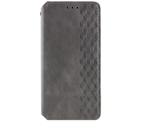 Чохол-книжка Leather Cubic Samsung A155 Galaxy A15 gray PLS-00-00131638