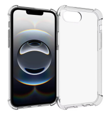 Чохол WXD Silicone 0.8 mm HQ iPhone 16e transparent PLS-00-00138564