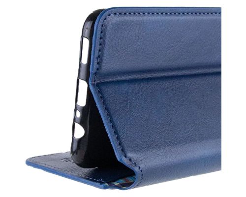 Чохол-книжка Leather Cubic Google Pixel 6a blue PLS-00-00162761