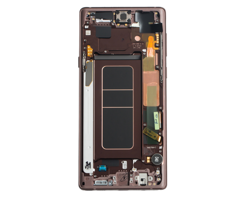 Дисплей Samsung N960 Galaxy Note 9 з сенсором та рамкою gold (Original) PLS-00-00069873