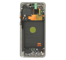 Дисплей Samsung N770 Galaxy Note 10 Lite з сенсором та рамкою silver (Original) PLS-00-00069866