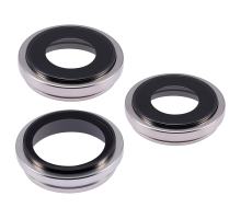 Скло камери Apple iPhone 15 Pro Max з рамкою white titanium (Original) PLS-00-00111868