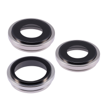 Скло камери Apple iPhone 15 Pro Max з рамкою white titanium (Original) PLS-00-00111868