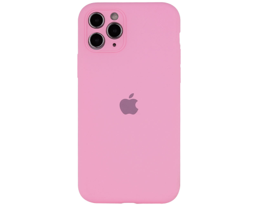 Чохол Silicone Case Full Camera Protective iPhone 12 Pro light pink PLS-00-00103304