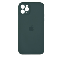 Чохол Silicone Case Квадратні Борти Full Camera iPhone 11 Pro Max pine green PLS-00-00103221
