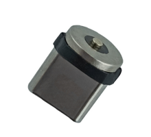 Магнітний адаптер круглий Magnetic Type-C black PLS-00-00139735