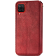 Чохол-книжка Leather Cubic Samsung A125 Galaxy A12 red PLS-00-00162857