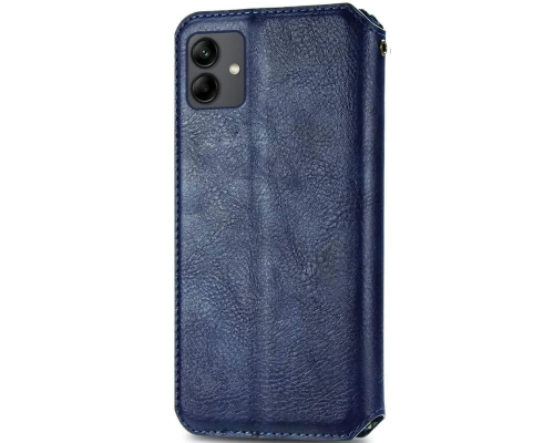 Чохол-книжка Leather Cubic Samsung A075 Galaxy A07 blue PLS-00-00162852
