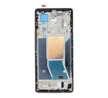 Дисплей Infinix Note 40 Pro 5G з сенсором та рамкою gold (Original Used) PLS-00-00157073