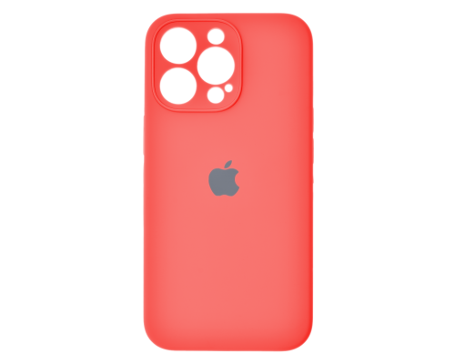 Чохол Silicone Case Full Camera Protective iPhone 14 Pro Max peach PLS-00-00122882