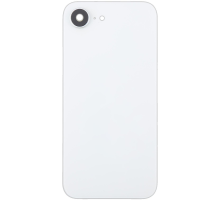 Задня кришка для iPhone 16E зі склом камери white (OEM) PLS-00-00163669