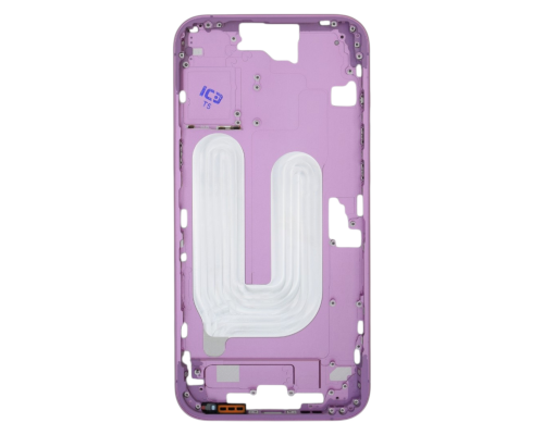Середня частина корпусу для iPhone 16 Plus US pink (OEM) PLS-00-00165165