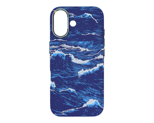 Чохол D Glory Ultra Slim with Magnetic для iPhone 17 blue wave PLS-00-00165972