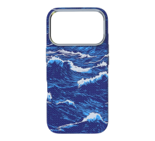 Чохол D Glory Ultra Slim with Magnetic для iPhone 17 Pro Max blue wave PLS-00-00165982