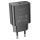 Зарядний пристрій Borofone BA71A 20W 3A 1USB-C black PLS-00-00110862