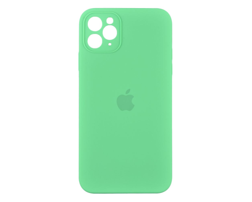 Чохол Silicone Case Квадратні Борти Full Camera iPhone 11 Pro spearmint PLS-00-00102449