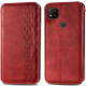 Чохол-книжка Leather Cubic Xiaomi Redmi 9C red PLS-00-00163053
