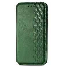 Чохол-книжка Leather Cubic Xiaomi Redmi Note 9 green PLS-00-00163124