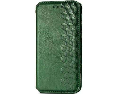 Чохол-книжка Leather Cubic Xiaomi Redmi Note 9 green PLS-00-00163124