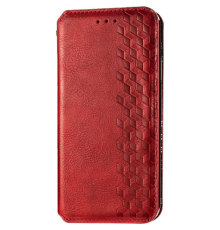 Чохол-книжка Leather Cubic Xiaomi Redmi 9C red PLS-00-00163053