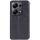 Чохол-книжка Leather Cubic Xiaomi Redmi Note 13 5G black PLS-00-00163088
