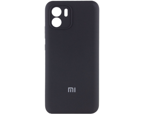 Чохол Silicone Cover Full Camera Xiaomi Redmi A1+ black PLS-00-00105571