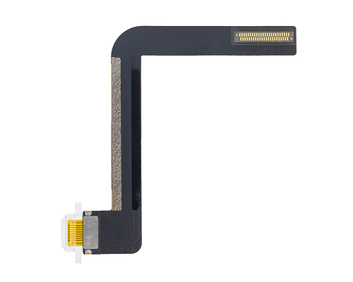 Шлейф iPad 5 Air з роз'ємом зарядки white PLS-00-00013580
