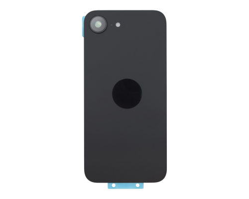 Задня кришка для iPhone 16E зі склом камери black (OEM) PLS-00-00163670