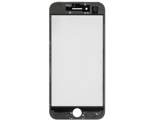 Скло дисплея iPhone 7 з рамкою та OCA black (Original China) PLS-00-00016939