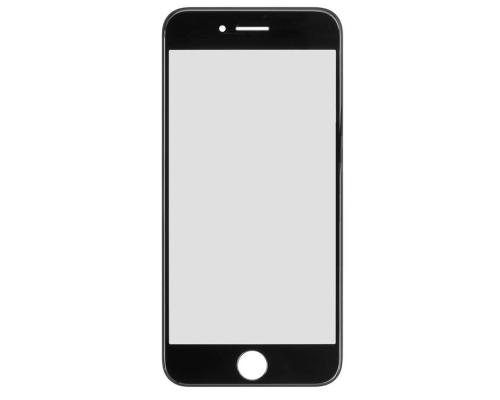 Скло дисплея iPhone 7 з рамкою та OCA black (Original China) PLS-00-00016939