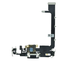 Шлейф iPhone 11 Pro Max з роз'ємом зарядки space gray (Original China) PLS-00-00104403