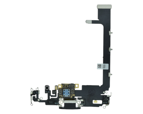 Шлейф iPhone 11 Pro Max з роз'ємом зарядки space gray (Original China) PLS-00-00104403