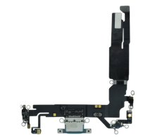 Шлейф iPhone 16 з роз'ємом зарядки teal (Original Used) PLS-00-00134010