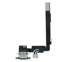 Шлейф iPhone 16 Pro Max з роз'ємом зарядки black titanium (Original Used) PLS-00-00133983