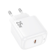 Зарядний пристрій Hoco CS53A 25W 3A 1USB-C white PLS-00-00145524