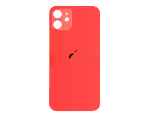 Задня кришка iPhone 12 red (Стандартний отвір) PLS-00-00049755