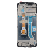 Дисплей OPPO A17 з сенсором та рамкою black (Service) (Ver.HTF) PLS-00-00173596