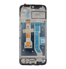 Дисплей OPPO A17 з сенсором та рамкою black (Service) (Ver.HTF) PLS-00-00173596
