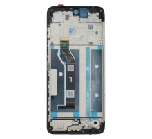 Дисплей Motorola XT2623 Moto G17 з сенсором та рамкою black (OEM) PLS-00-00160008